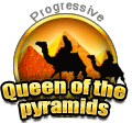 logo slot machine queen of pyramids
