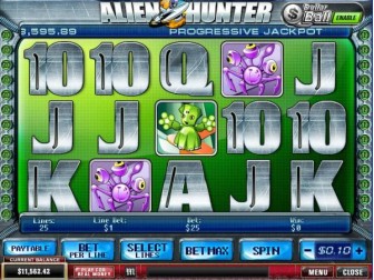 slot machine alien hunter