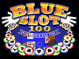 slot machine blue slot 100