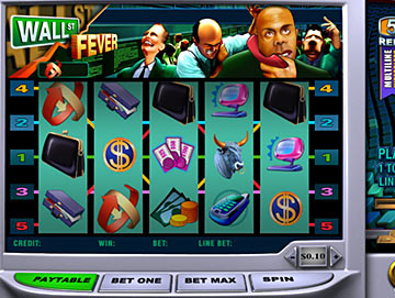 slot machine wall street fever