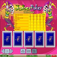video poker joker poker
